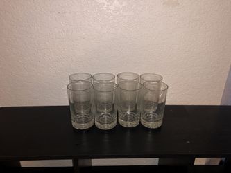 8 set of glass cups