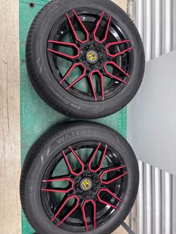 16-Inch Honda Alloy Wheels with Tires – Set of 2