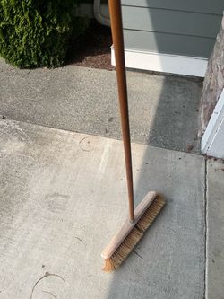 Outside broom
