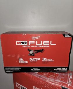 Brand New Milwaukee M18 FUEL Grinder