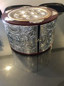 Sterling Silver 925 Matzah Plate