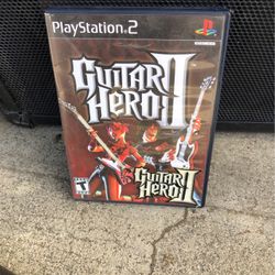 PS2 Guitar Hero 2 (case And Booklet Only)