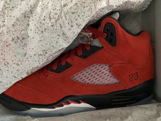 Air Jordan  5  Retro Raging Bull Red GS Size 7y