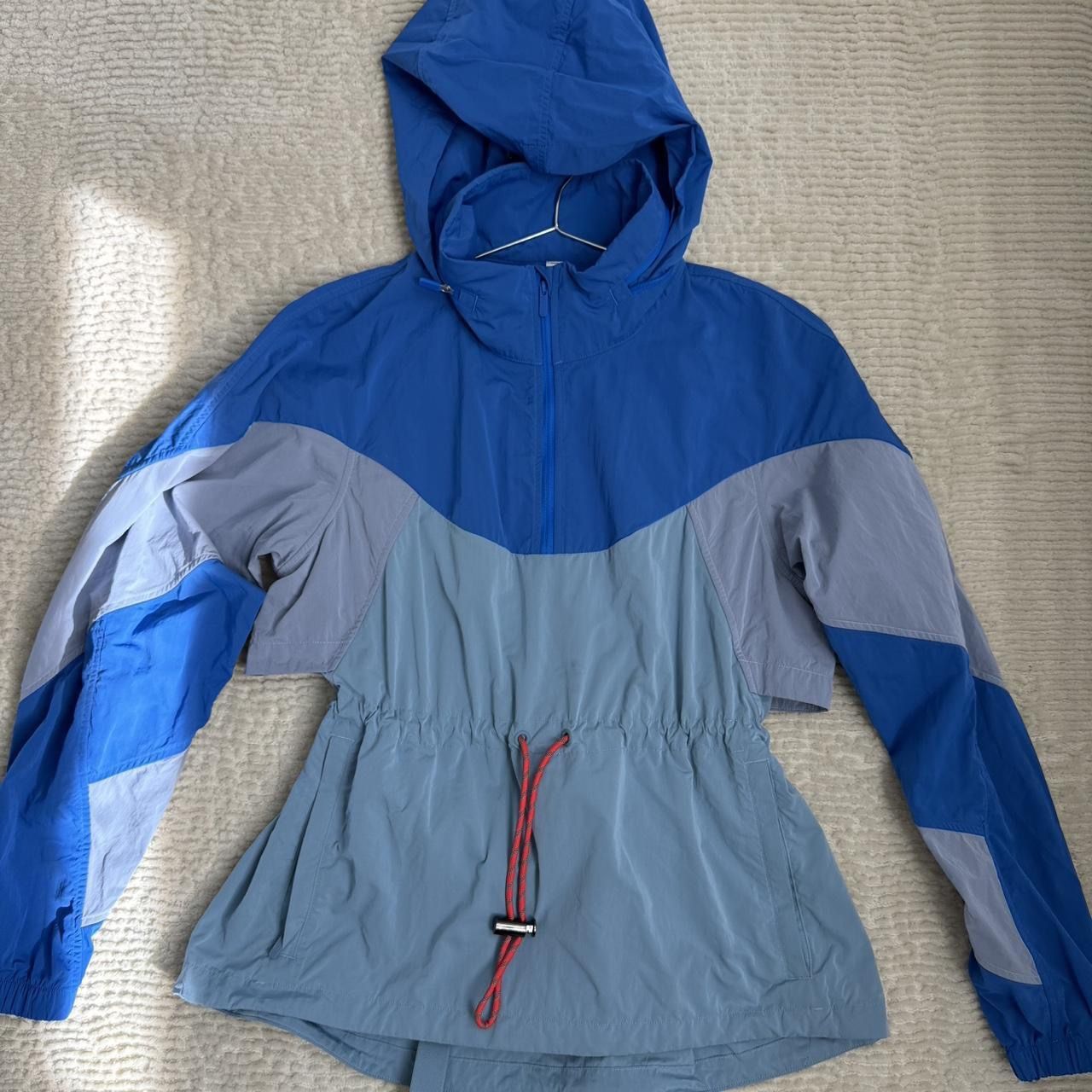 Lululemon blue windbreaker jacket