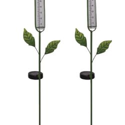 Solar Butterfly Rain Gauge Stake Alpine Corporation QLP1484ABBTM - $10 EACH 