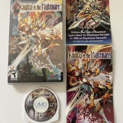 Knights In The Nightmare -PSP / No Trade