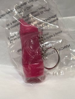 Tupperware keychain