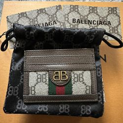 Balenciaga X Gucci Card Holder