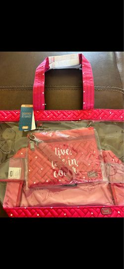 New! Lug peekaboo tote