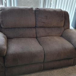 Brown Reclinable Couches 