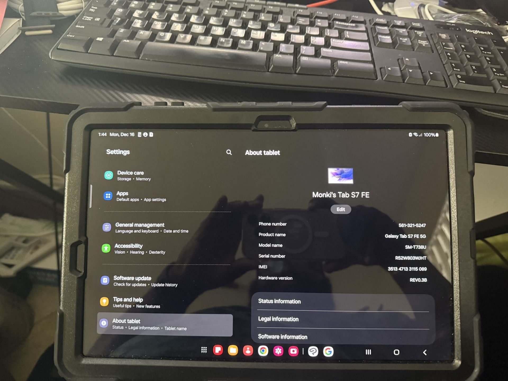 Samsung Galaxy Tab S 7 FE 5G Unlocked