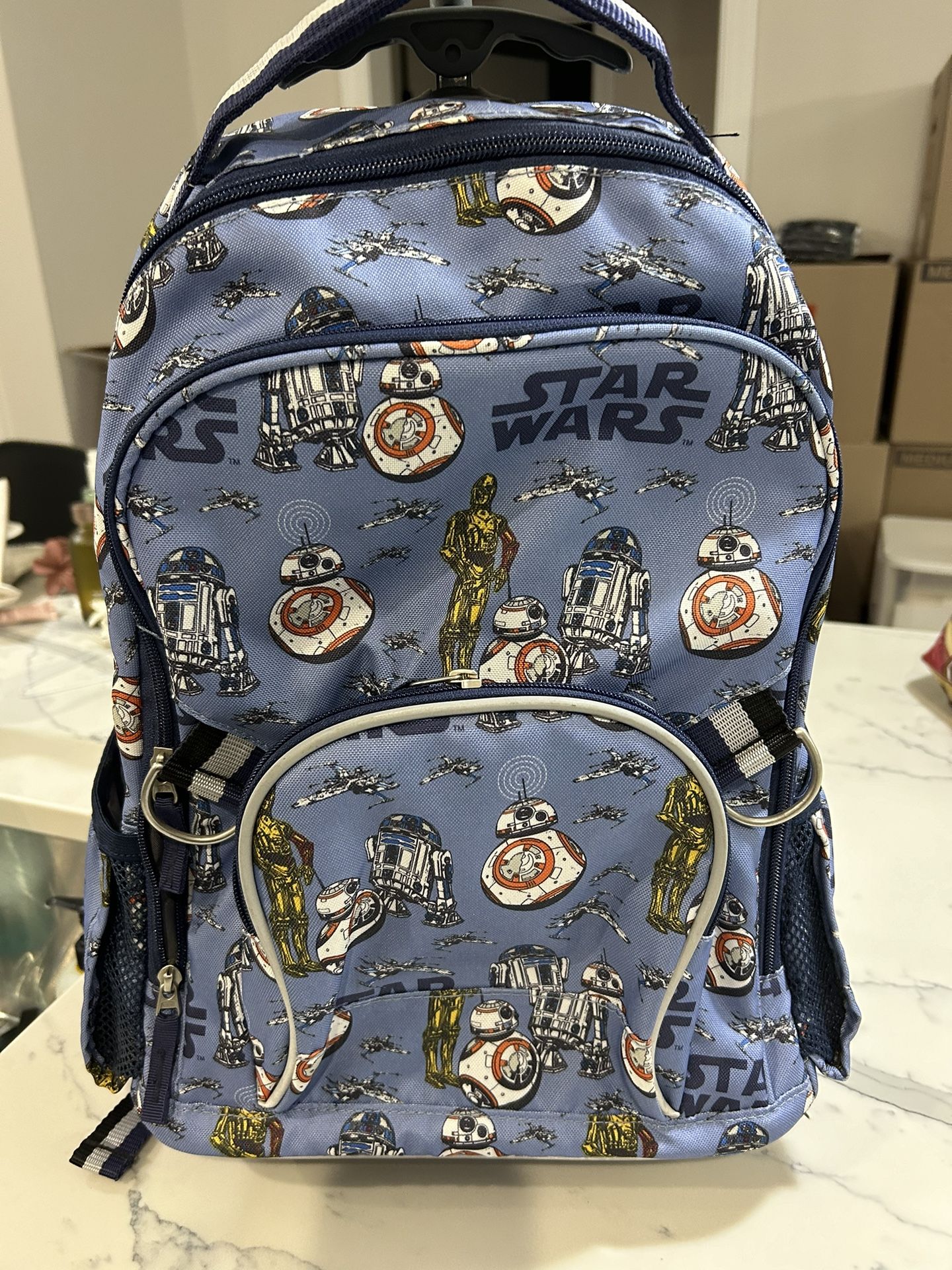 Pottery Barn Star Wars Wheeled Backpack for Sale in Westerville, OH OfferUp