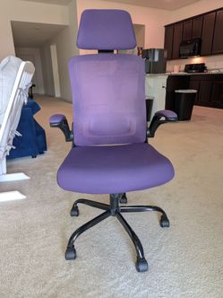Ergonomic Office Chair - Purple