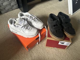 Toddlers shoes, Nike air max 12 C vans 11