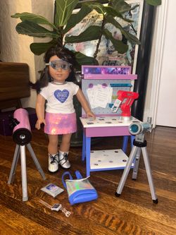 American Girl Space STEM Workstation + Telescopes (Light Works)