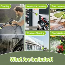 Cordless Pressure Washer Battery Powered; 990PSI Cordless Power Washer with