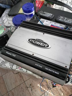Jensen amplifier audio system