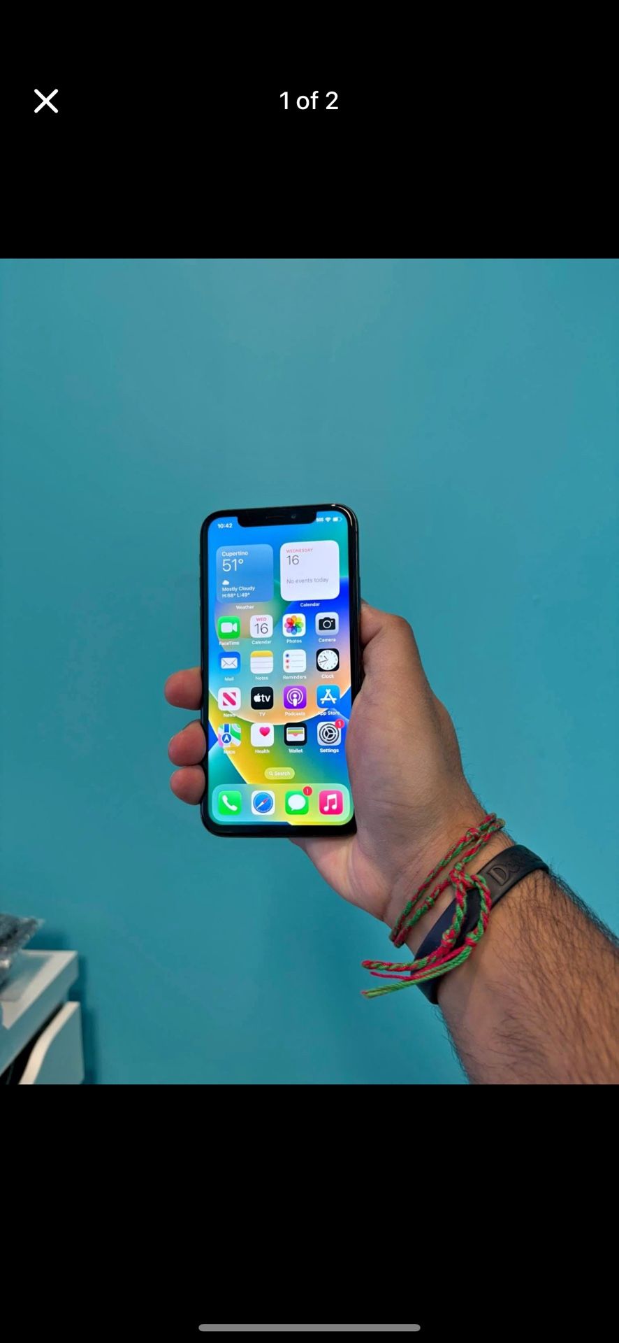 iPhone X 64GB UNLOCKED