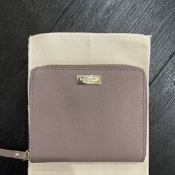 Kate Spade, Zip Around Wallet, Lavendar Color