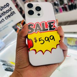 iPhone 16 pro 128gb Att cricket