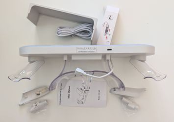 The Judkoir Charging Dock for Meta Quest 2 & 3S is a 2-in-1 fast charging station designed specifically for these models.