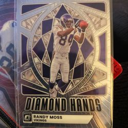 2025 Panini Donruss Optic - Diamond Hands Randy Moss #9