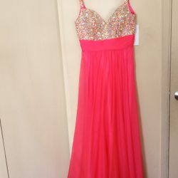 La Femme Beaded Dress