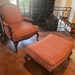 Chair And Ottoman 
