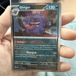 Sealed GameStop Gengar Promo 