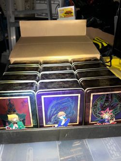 Yugioh original 12 tins (empty)
