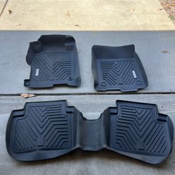 YITAMOTOR Floor Mats Compatible with Honda Accord, Floor Liners Custom fit for 2013-2017 Honda Accord Sedans, 1st/2nd Row All Weather Protection, Blk.