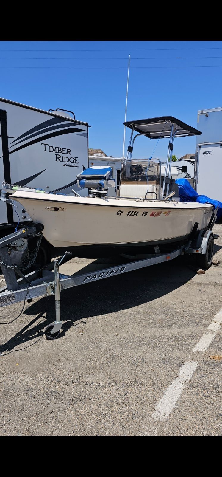 17ft Key West Center Console W 60 Hp Merc 4stroke