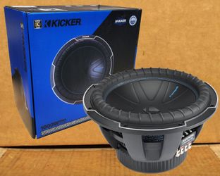 Kicker Bass Speaker 12" CompQ Dual Voice Coil Subwoofer 2000 Watts CWQ12 51CWQ122 🚨 Payment Options Available 🚨 No Credit Needed 🚨
