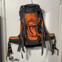 Vanaheimr 50L Waterproof Hiking Backpack With Rain Cover