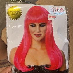 Hot Pink Wig