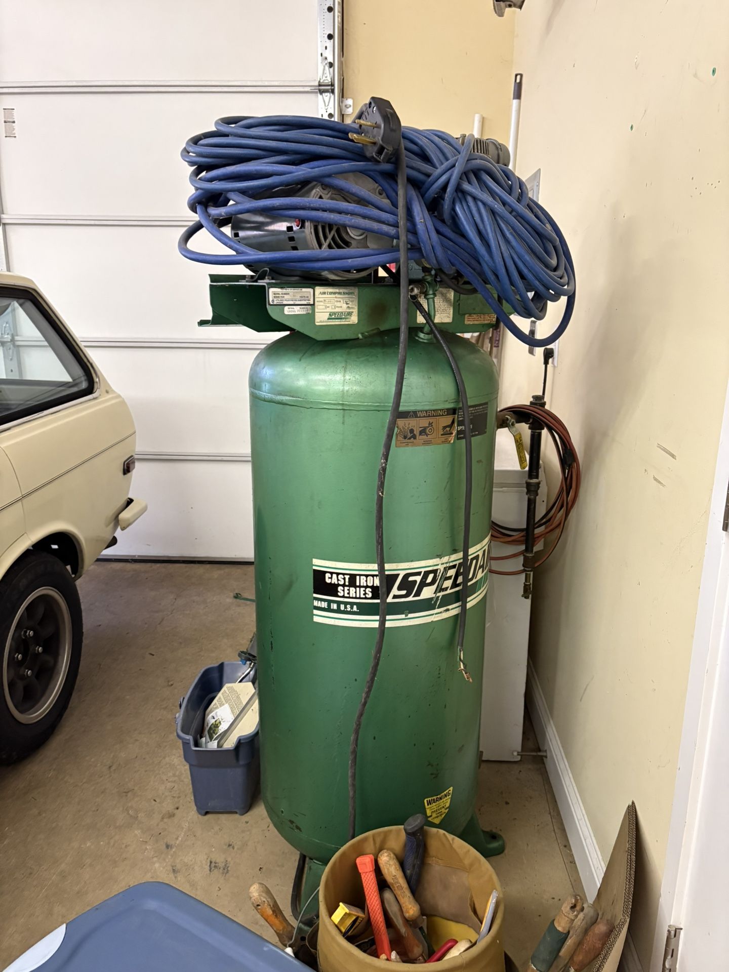 Speedaire 230v 5hp Compressor.