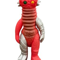 Vintage 1983 Ultraman Sofubi Series Kaiju Pandon Ultraseven Bandai Super Dinosaurs 6” Red Action Figure