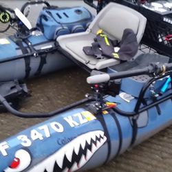 Colorado XTS Pontoon Boat Trolling Motor 2 Batteries and More