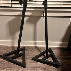 HIGH-QUALITY SPEAKER STANDS - PERFECT FOR ANY SETUP - $50  