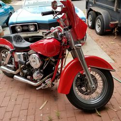 Harley Davidson Shovelhead FLH Tins And Fairing 