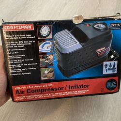Craftsman Air Compressor Inflator 