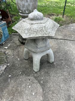 Stone Chinese Garden Pagoda
