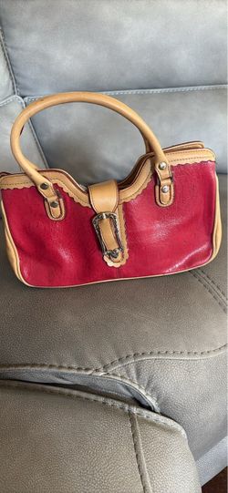 Bolsa de mano, color roja