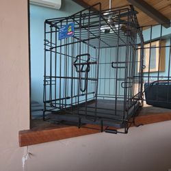 Top Paw Dog/cat Crate, Opens Front And Side, Small To Medium-ish Size 