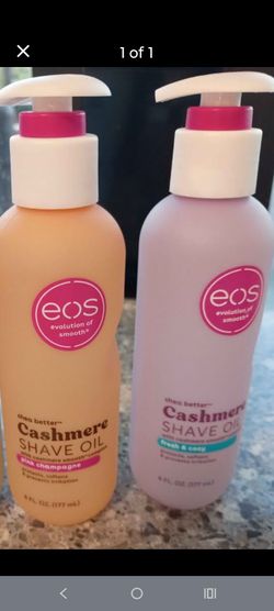 Eos shave oils new $4 each must pick up in Edinburg no holds