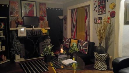 Front room set up