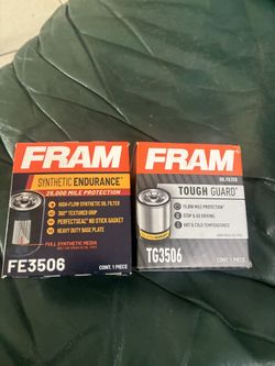 Fram Oil Filter (2) New 3506 GMC Chevrolet $20 FiRM ‘ Don’t Ask If Still Available’