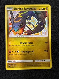 Shining rayquaza