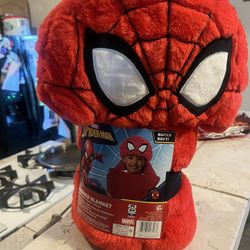 Spider-Man, Hooded, Blanket