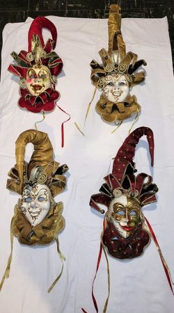 Vintage Venetian carnival Masks. $80 Each